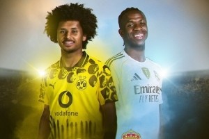 八强战相遇！多特发布对阵皇马海报：阿德耶米pk维尼修斯